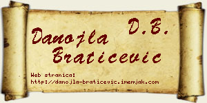 Danojla Bratičević vizit kartica